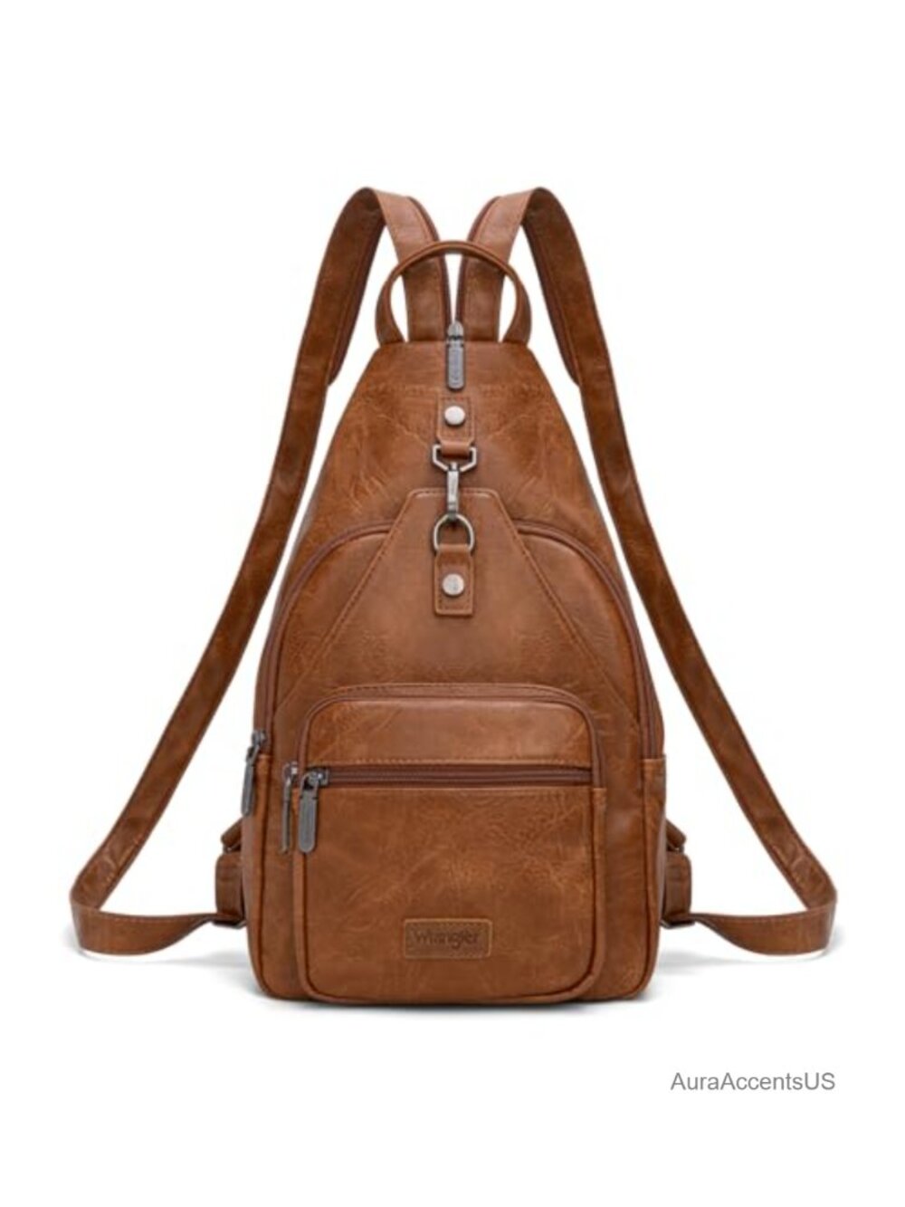 Convertible Backpack Purse Sling Bag Shoulder Crossbody Adjustable Strap Faux